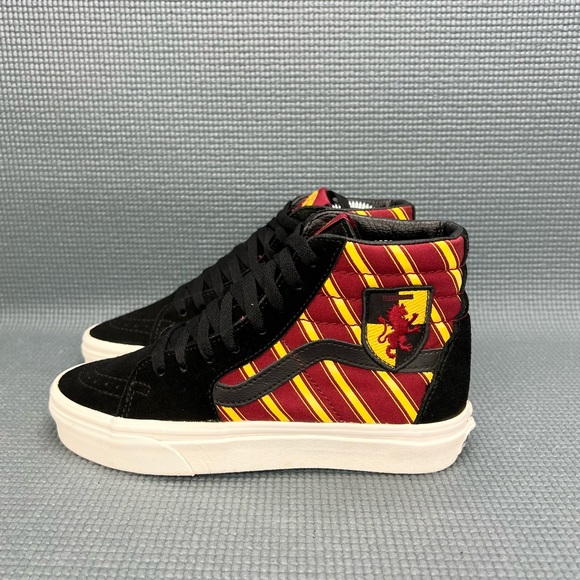 Vans Sk8 Hi X Harry Potter Gryffindor Womens Size 6 Youth Size 4.5 - Picture 6 of 9